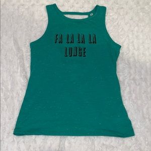 NWOT Victoria sport holiday ladder back tank